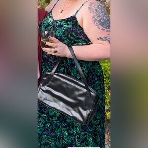 Torrid Blue/Green/Black velvet dress; Torrid Size 1 (14/16)